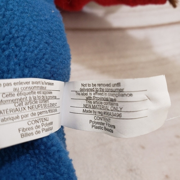 Moose International Tommy Moose Plush Stuffed Toy Vintage 12 Inch 1988 - Picture 12 of 14